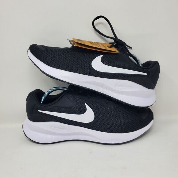 Nike Revolution 7 Wide Road Running Shoes Black White FB8501-002 Men\'s Size 11 main image 7
